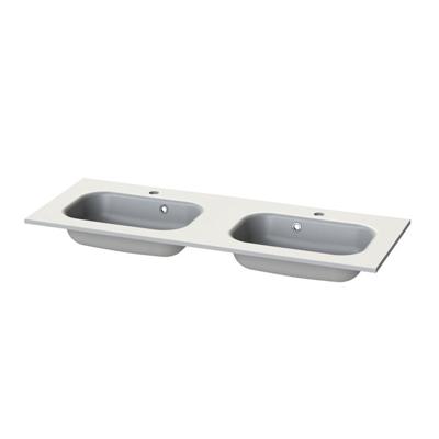 Wastafel Tiger S-line Oval 120 cm Mat Wit