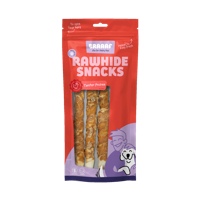 Braaaf Rawhide Twister Kip (3 st.) - 25 cm
