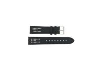 Horlogeband Tommy Hilfiger 679301215 / 1215 / 1781015 / TH-126-3-14-0974 Leder Zwart 20mm