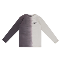 Lucky No. 7 Jongens shirt - Egret - thumbnail