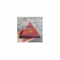 Orgonite Piramide Lepidoliet (90 mm) - thumbnail