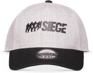 6-Siege - Logo - Men's Adjustable Cap