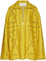 Valentino Garavani robe à manches longues - Jaune - thumbnail