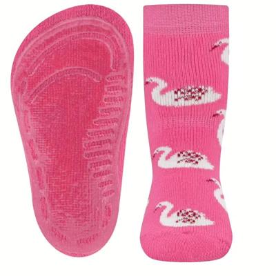 Ewers antislip sokken Stoppi softstep Schwan Wild Orchidee-27-28