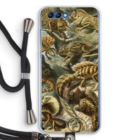 Haeckel Lacertilia: Honor 10 Transparant Hoesje met koord