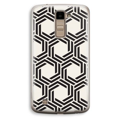 Geometrisch patroon: LG K10 (2016) Transparant Hoesje