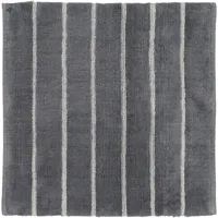 Cawö CAWÖ Home Keerbare Badmat Balance Gestreept 1008 73 anthrazit 60x60