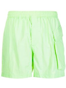 Y-3 short de bain à design multi-poches - Vert