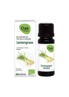 Oak Organic Olie Essential Oils Lemongrass 10ml