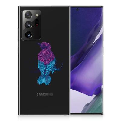 Samsung Galaxy Note20 Ultra Telefoonhoesje met Naam Merel Samsung Galaxy Note20 Ultra Telefoonhoesje met Naam Merel