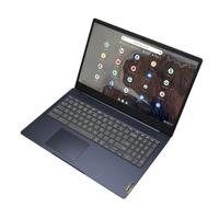 Lenovo IdeaPad 3 Chrome 15IJL6 Chromebook 39,6 cm (15.6") Full HD Intel® Celeron® N N4500 8 GB LPDDR4x-SDRAM 128 GB eMMC Wi-Fi 6 (802.11ax) ChromeOS Blauw