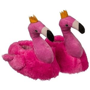 Warme flamingo pantoffels voor dames 41/42  -