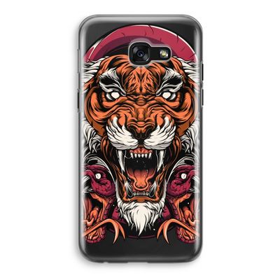 Tiger and Rattlesnakes: Samsung Galaxy A5 (2017) Transparant Hoesje