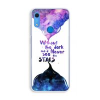 Stars quote: Huawei Y6s Transparant Hoesje
