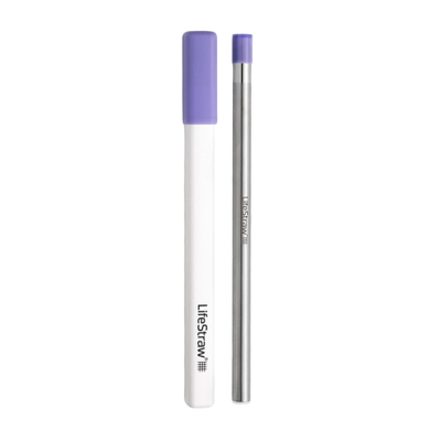 Lifestraw Sip 1-delig Met Harde Opbergkoker- Waterfilter Thistle Purple