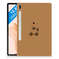 Samsung Galaxy Tab S7FE Tablet Back Cover Baby Hyena