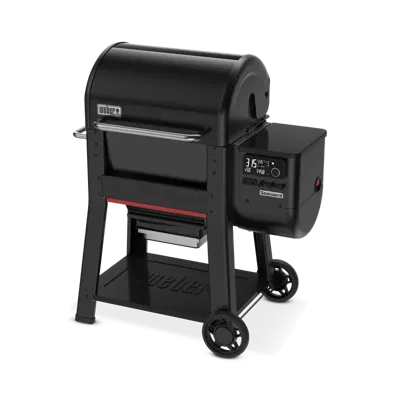 Weber houtskool barbecue searwood 600 24 pallet smoker zwart PRE-ORDER