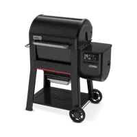 Weber houtskool barbecue searwood 600 24 pallet smoker zwart PRE-ORDER