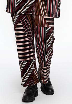 Yoek Tregging STRIPES | Zwart | Maat 50/52
