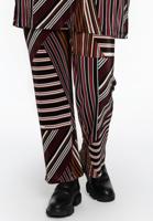 Yoek Tregging STRIPES | Zwart | Maat 42/44