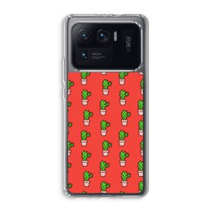 Mini cactus: Xiaomi Mi 11 Ultra Transparant Hoesje