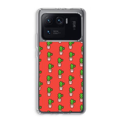Mini cactus: Xiaomi Mi 11 Ultra Transparant Hoesje