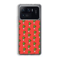 Mini cactus: Xiaomi Mi 11 Ultra Transparant Hoesje