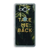 Take me back: Sony Xperia XZ2 Compact Transparant Hoesje