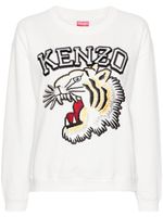 Kenzo sweat Varsity Jungle Tiger en coton - Blanc - thumbnail