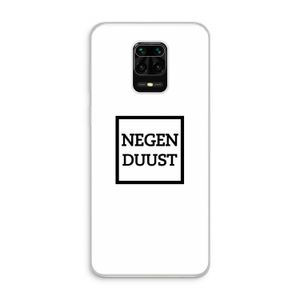 Negenduust vierkant: Xiaomi Redmi Note 10 Lite Transparant Hoesje