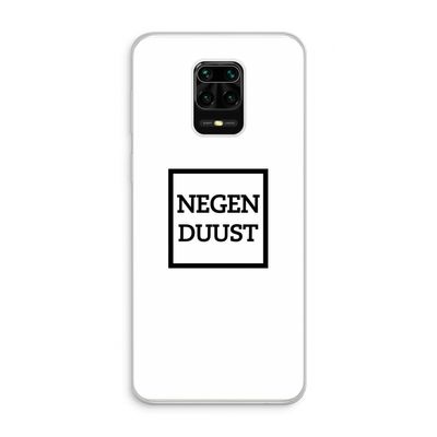 Negenduust vierkant: Xiaomi Redmi Note 10 Lite Transparant Hoesje