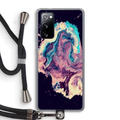 Cosmic Silence: Samsung Galaxy S20 FE / S20 FE 5G Transparant Hoesje met koord