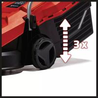 Einhell GC-EM 1000/32 Grasmaaier Elektrisch Instelbare trekstang, Instelbare maaihoogte 1000 W Snijbreedte max. 32 cm - thumbnail