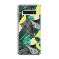 Fantasie jungle: Samsung Galaxy S10 4G Transparant Hoesje