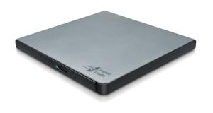 Hitachi-LG Slim Portable DVD-Writer optisch schijfstation DVD±RW Zilver