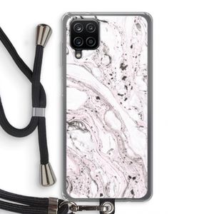 Mengelmoes: Samsung Galaxy A12 Transparant Hoesje met koord