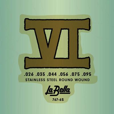 La Bella L-767-6S snarenset elektrische basgitaar VI