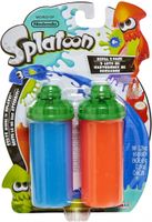 World of Nintendo - Splatoon Splatter Shot Ink Blaster Soaker Refill 2-Pack (Blue/Orange)