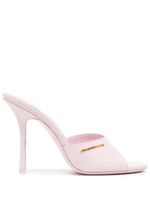 Alexander Wang mules en cuir à bout ouvert 110 mm - Rose - thumbnail