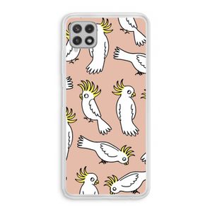 Papegaai: Samsung Galaxy A22 4G Transparant Hoesje