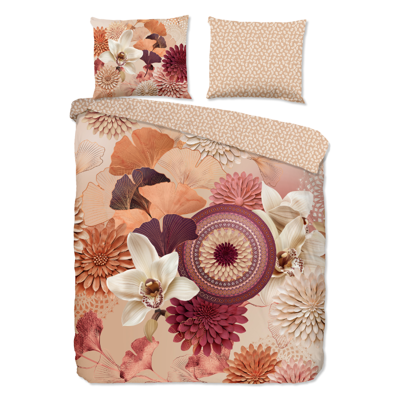 Dekbedovertrek Katoen Quente Bloemen 240x200 Cm Verkoelend HIP - Dekbed-Discounter.nl