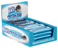 Mountain Joe&apos;s Protein Bar Chocolate Cookie Cream (12 x 55 g)