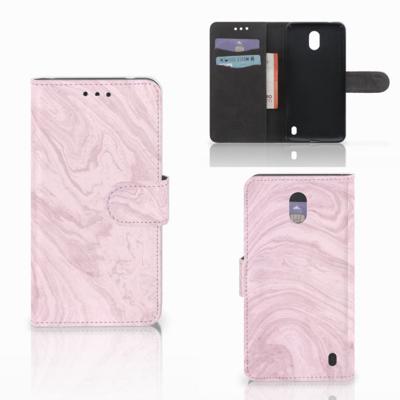 Nokia 2 | Bookcase | Marble Pink - Origineel Cadeau Vriendin