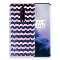 OnePlus 7 Pro | TPU bumper | Waves Roze