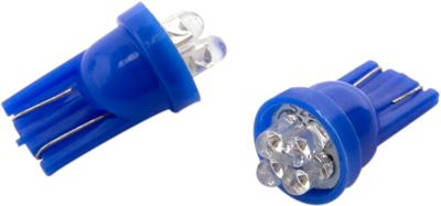 SPAHN led lamp t10 as 12v 5w blue w2,1x9,5d