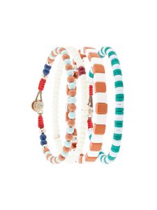 Roxanne Assoulin lot de bracelets Let's Stay Together - Blanc