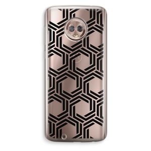 Geometrisch patroon: Motorola Moto G6 Transparant Hoesje