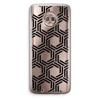 Geometrisch patroon: Motorola Moto G6 Transparant Hoesje Geometrisch patroon: Motorola Moto G6 Transparant Hoesje