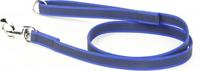 Antislip Hondenriem - 20mm x 1,2m - Met handvat & O-ring - Blauw