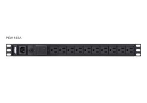 ATEN PE0118SG 1HE 10A 18-poorts basis PDU met overspanningsbeveiliging